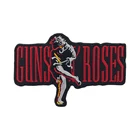 Нашивки с надписью Guns and Roses, мотоцикл, байкер, версаль, музыка, пользовательская вышивка, резиновая эмблема пистолета для одежды, наклейка