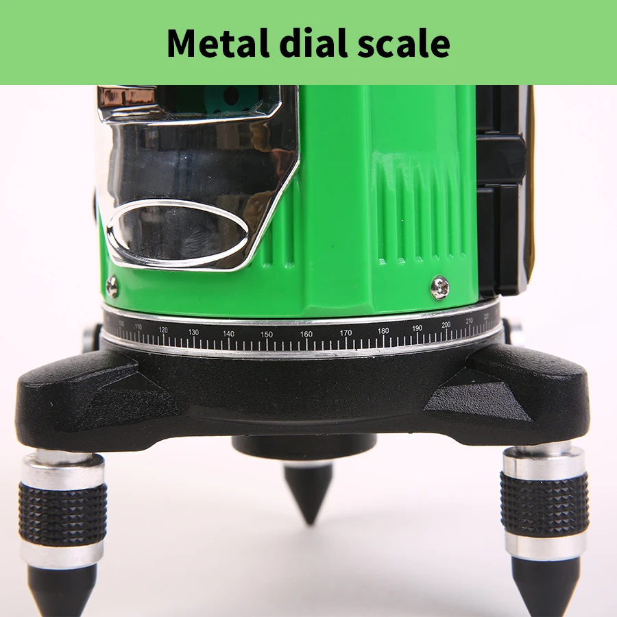 Borka self leveling laser level green 5 lines 3 2 360 degree rotary cross line nivel beam | Инструменты