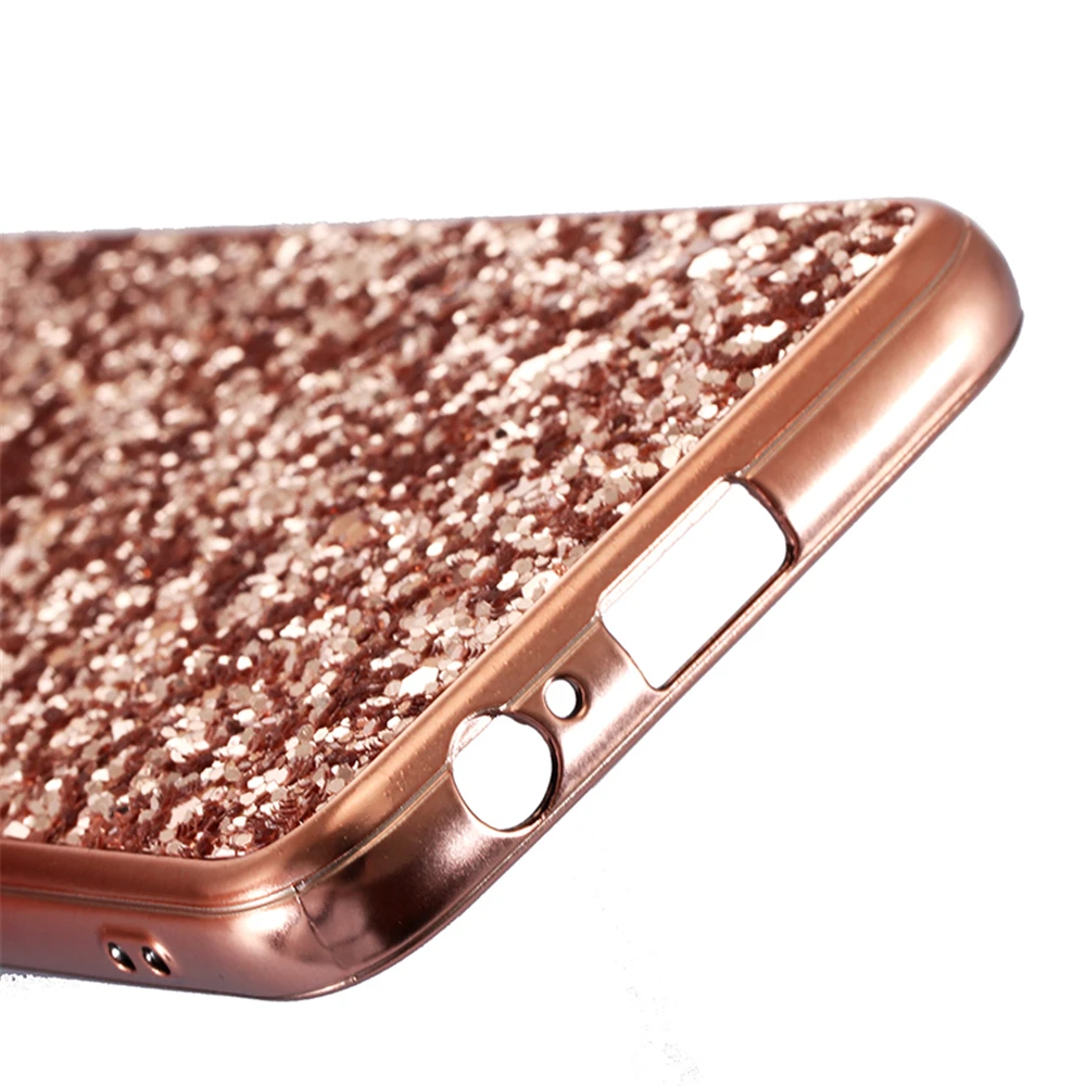 Защитный чехол NTSPACE для Samsung Galaxy J4 J6 Plus J8 2018 блестящий телефона с блестками и