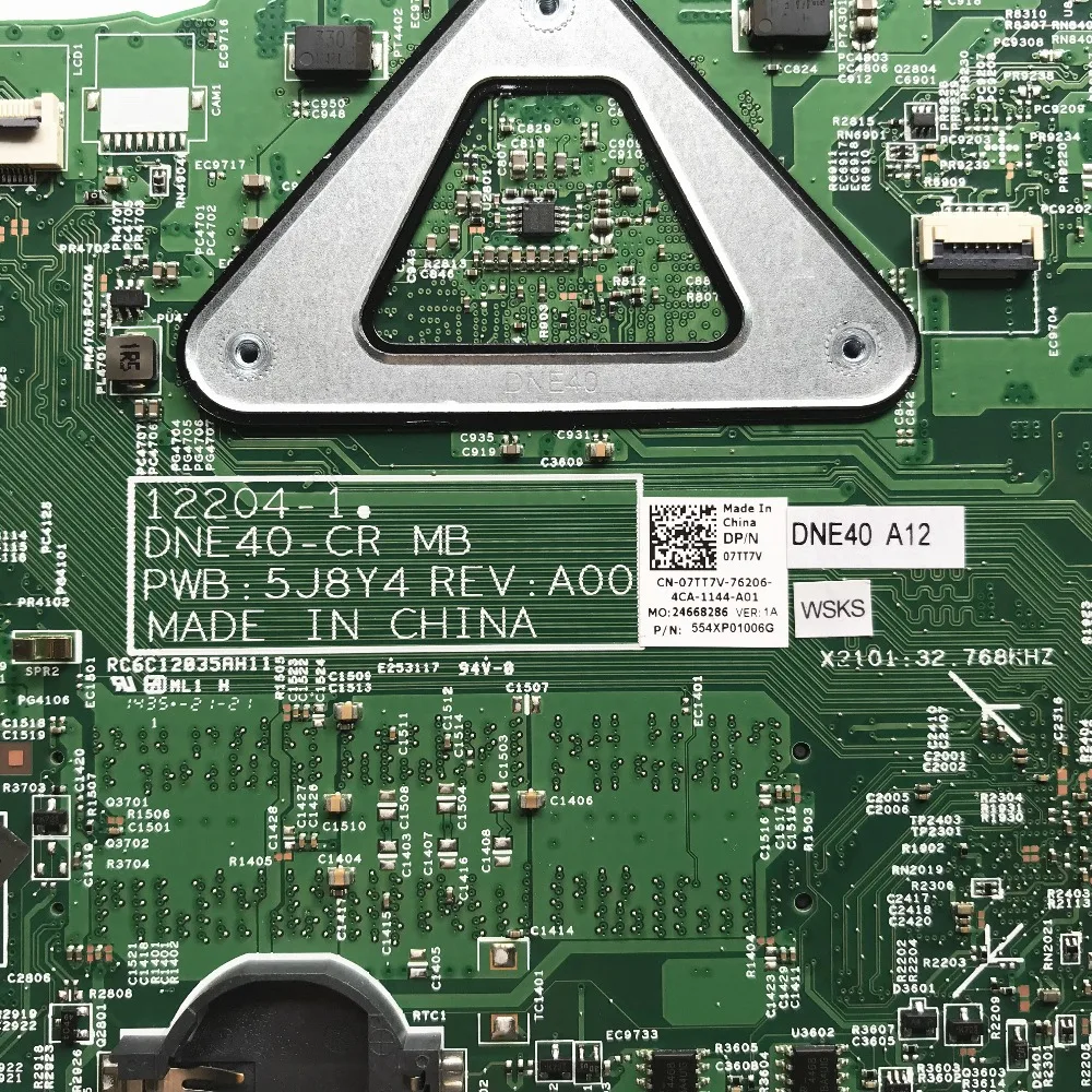 Материнская плата для ноутбука DELL 3421 5421 модель CN-07TT7V 07TT7V с процессором SR0XF i3-3227u PWB