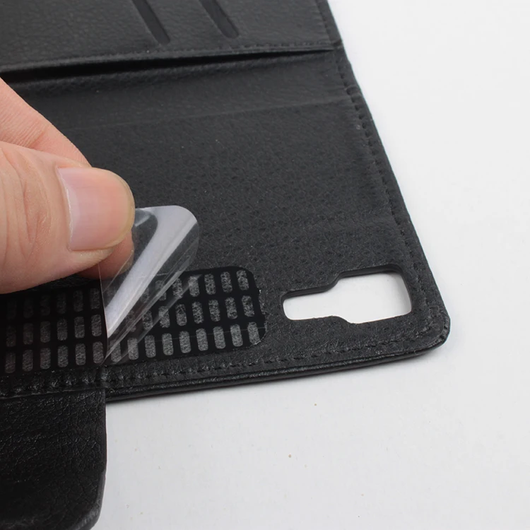 Для Doogee DG900 Телефон Case Folio Флип Pure Color Личи Шаблон PU Кожаный Бумажник Покрыть