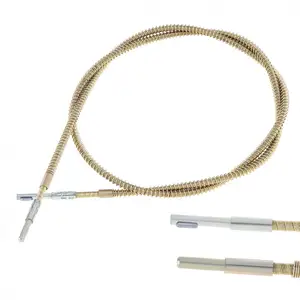 Прочный гибкий вал Внутренний сердечник гибкий вал трубка сердечник с 6 мм патроном и пружиной для настольной пилы Настольный шлифовальный станокэлектродрель