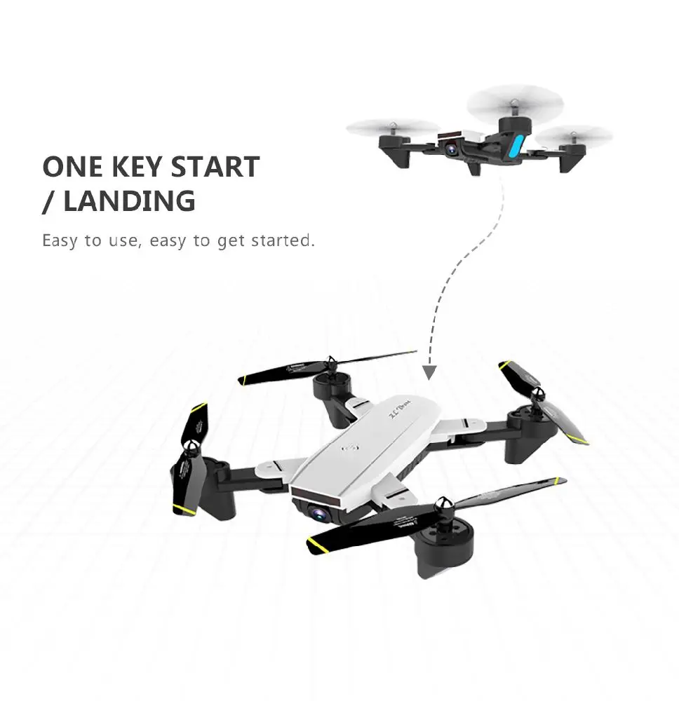 LeadingStar SG700-S 4-канальный двигатель с кистью RC Квадрокоптер камерой 1080P Wifi FPV