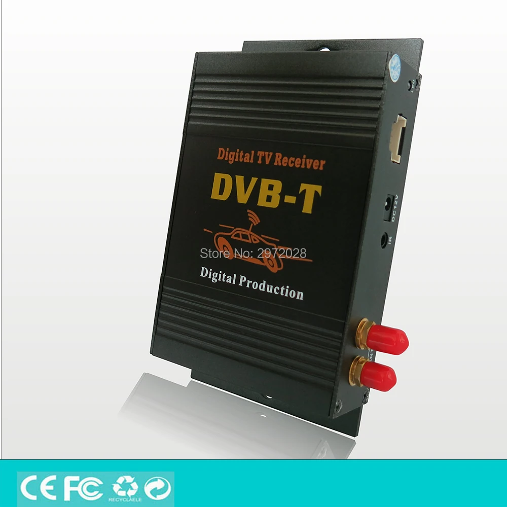 Автомобильный DVB T HD 1080P HDMI CVBS мобильный цифровой ТВ приемник Мобильный автомобиль