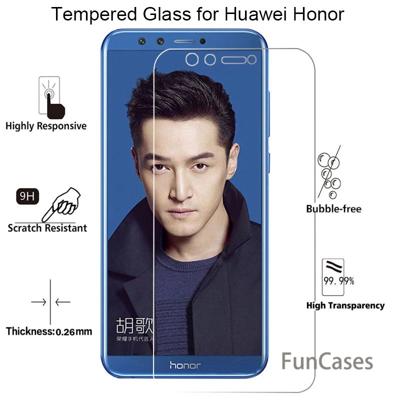 

Прозрачный Экран Стекло для Huawei Honor 7 V8 8 Pro 7 S закаленное Стекло для Honor 10 Lite V9 играть вид 10 Стекло на Honor 9 Lite