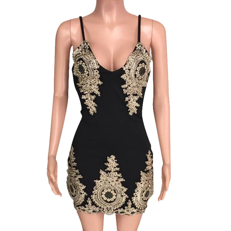Летнее сексуальное Бандажное вечернее платье женское Короткое облегающее без
