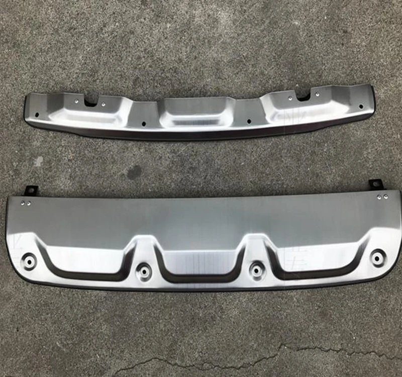 Защита для переднего и заднего бампера из алюминиевого сплава подходит Honda CRV 2 шт.