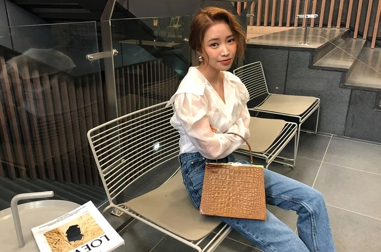 WHITNEY WANG 2019 весенне-летняя модная уличная винтажная стильная клетчатая сетчатая