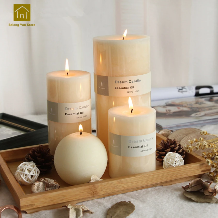 Украшение из свечей на свадьбу Bougies Et Chandelle Velas Wax декоративные свечи