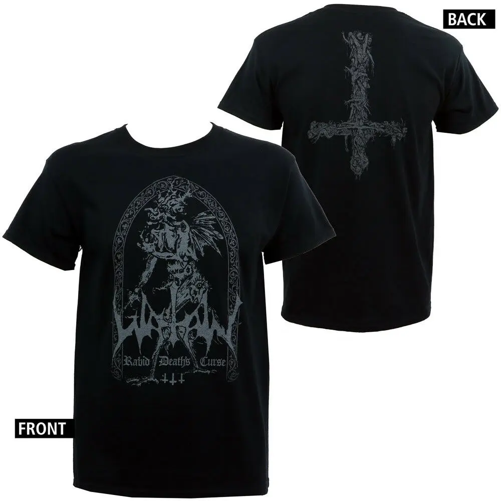 Аутентичные WATAIN Band Rabid Death's Curse черная футболка с металлическим принтом S M L XL 2XL