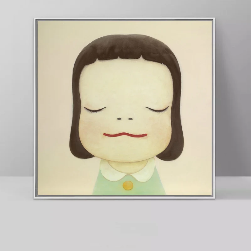 Мультяшная живопись Yoshitomo Nara куклы для сна холст печать постер картина настенное