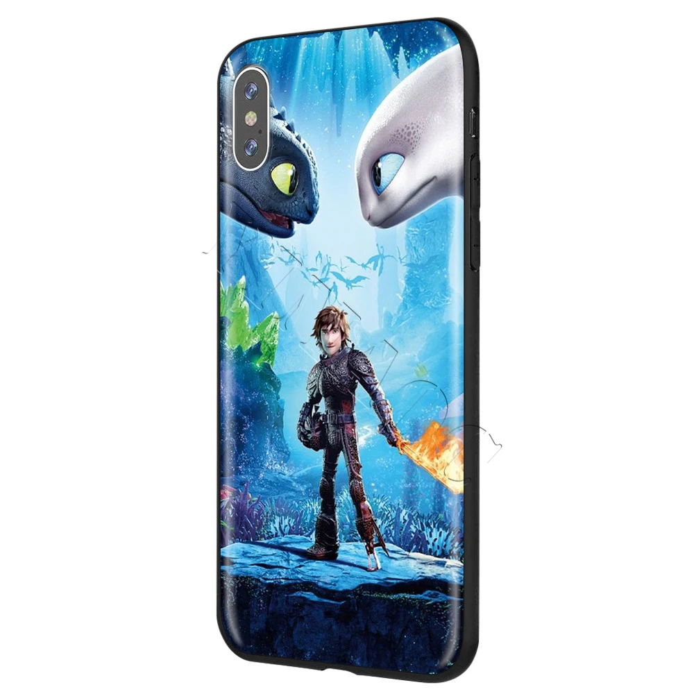 8 YIMAOC Беззубик Как приручить дракона Мягкий силиконовый чехол для iPhone 11 Pro XS Max XR X 8 7 6 6S Plus 5 5S se - Цвет: 8