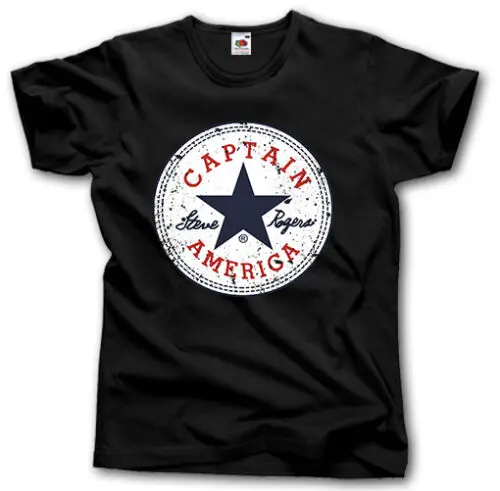 Футболка Капитан Америка с надписью STEVE ROGERS STAR COMICS PARODY 2019 новая модная футболка