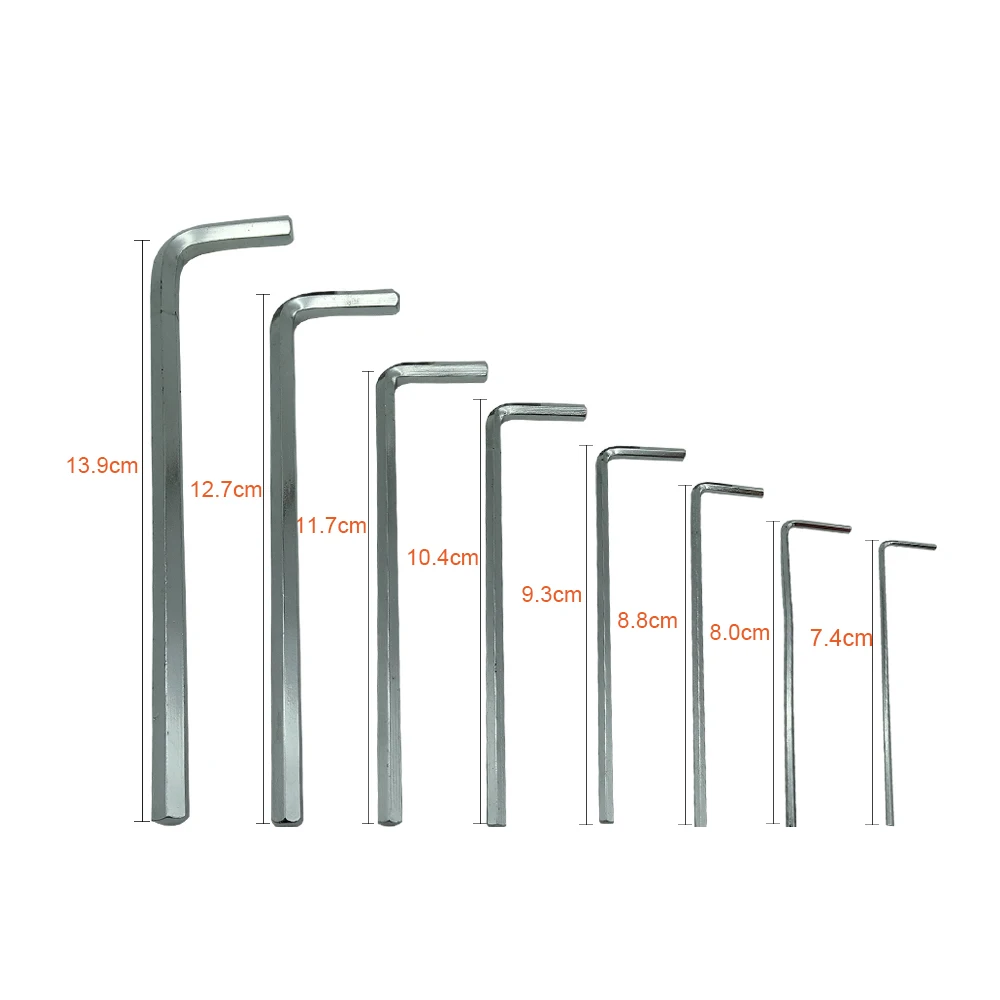 8pcs/set Wrench A Set Of Keys Alloy Hex Key Bike Torque Allen Tools Llave De Chiave Tubo HW247 | Инструменты