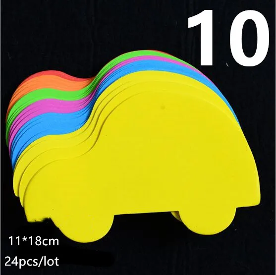 Style 10 as photo Дети ручной работы DIY мультфильм Животные 3D EVA пены наклейки на стену головоломка для детских комнат Развивающие Игрушки для раннего обучения Декор ремесла - Цвет: Style 10 as photo