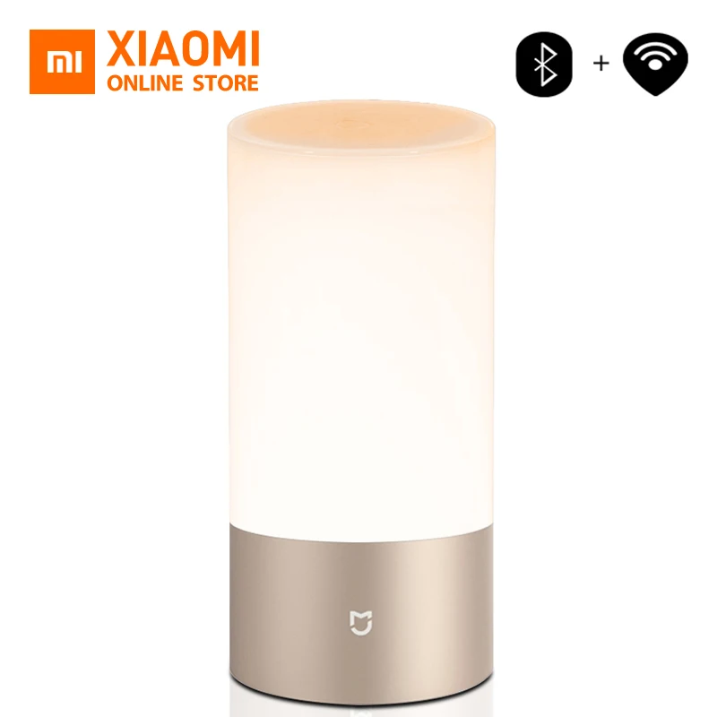 Xiao mi jia Yeelight стол для ночника умный крытый свет 16 миллион цветов bluetooth с сенсорным