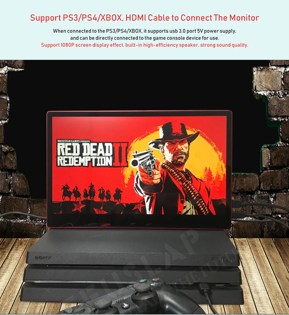13,3 дюймов сенсорный экран монитор Портативный Ультратонкий 1080P ips HD usb type C ноутбук телефон xbox переключатель и PS4 дисплей