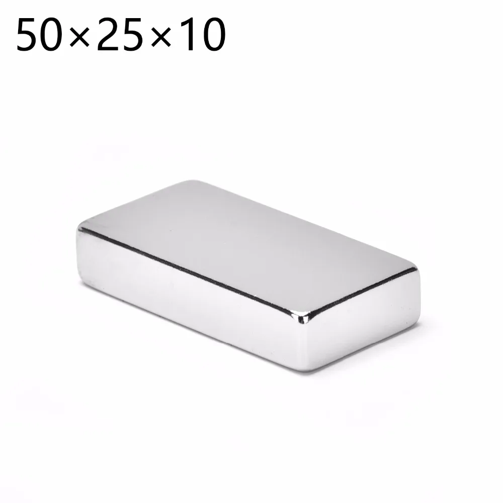 Неодимовый магнит супер мощный Блок N35 32 шт./упак. 50x25x10 мм редкоземельные магниты