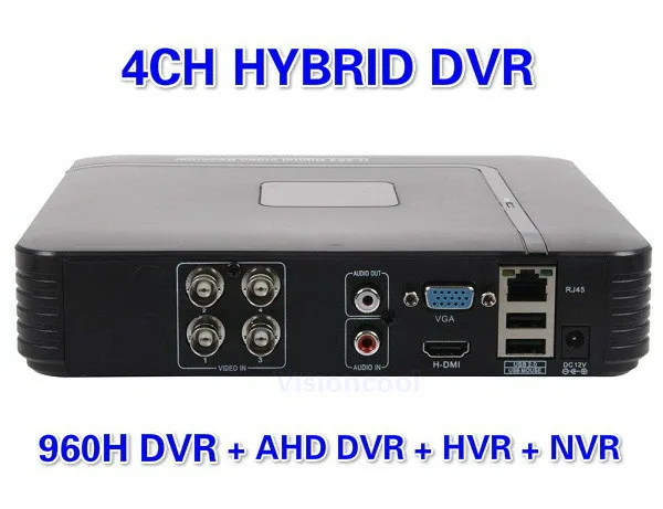 Ahd-m 720 P 4 H.264 записи 8CH AHD-L 960 H полный 1080 NVR микро-hdmi видео-видеонаблюдения цифровой