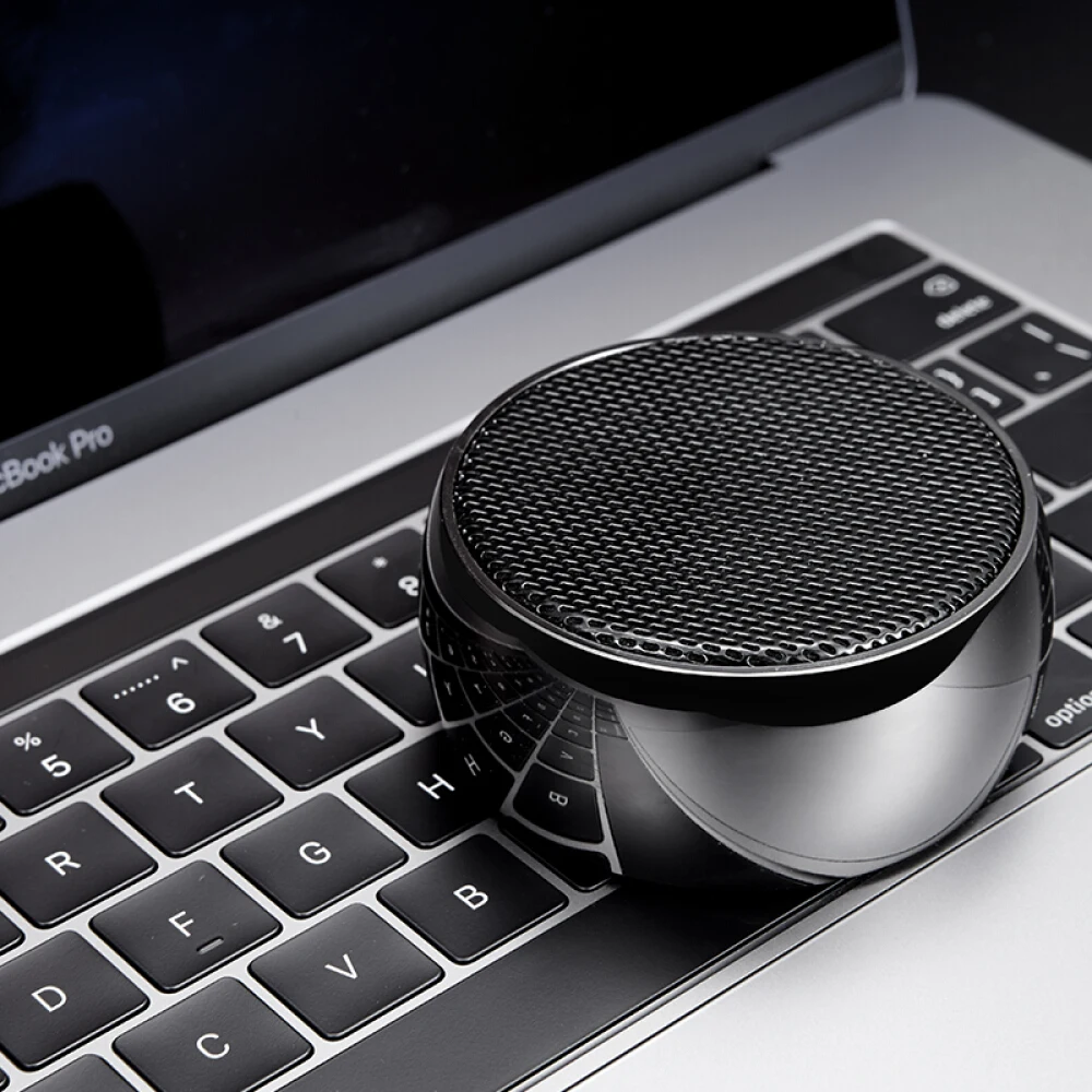 Металлическая Беспроводная Bluetooth Колонка сабвуфер динамик s MP3-плеер Портативный
