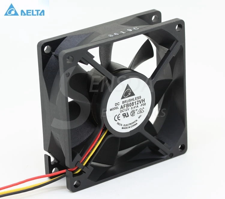 Осевой охладитель для delta AFB0812VHB F00 8 см 80 мм 8025 а 12 В постоянного тока|cooling fan|cooler