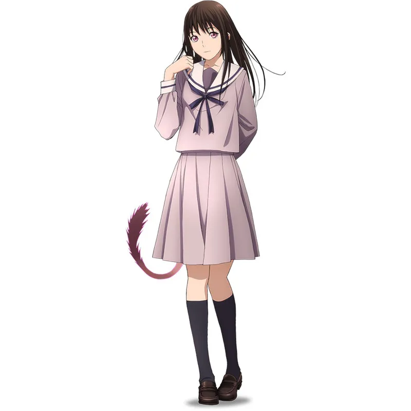 LCSP Noragami Iki Hiyori японский костюм для косплея аниме для девочек школьная форма в стиле моряка выходной костюм одежда топ и юбка