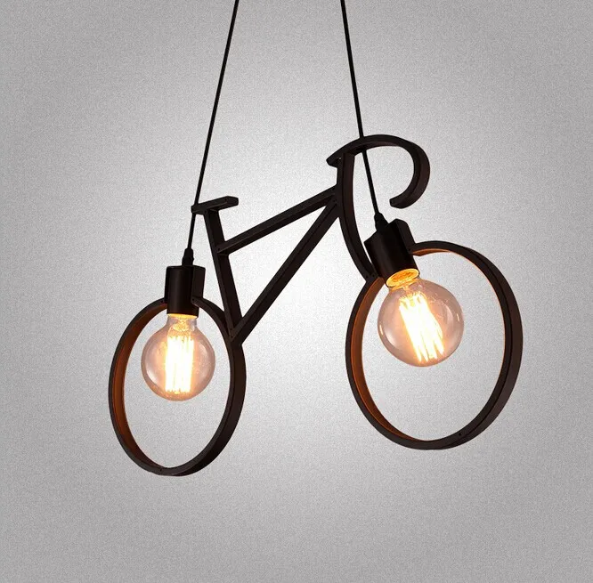 Креативная индивидуальная велосипедная железная люстра Северной Европы