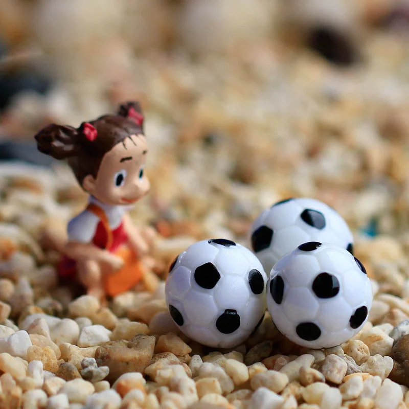 Миниатюрные футбольные баскетбольные пластиковые ремесленные микро