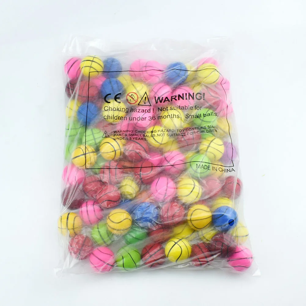 

50pcs/lot 30MM Pressure Fast Rebound Stress Reliever Ball Fun Relieve Stress Cure Toy Blood-stre Bouncing Ball Great Fun Toys