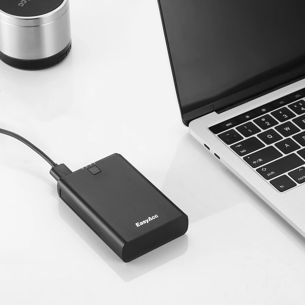 Easyacc внешний аккумулятор 11000 мАч двойной USB портативный зарядное устройство для