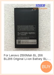 Аккумулятор для lenovo K3 Note, 2900 мА/ч, литий-ионный аккумулятор BL243, Сменный аккумулятор для смартфона lenovo K3 Note K50-T5