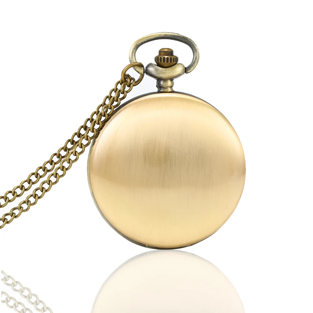 Карманные часы Gold Cloer классические польские кварцевые карманные часы ожерелье подвеска цепь часы для мужчин и женщин Подарки LL@ 17
