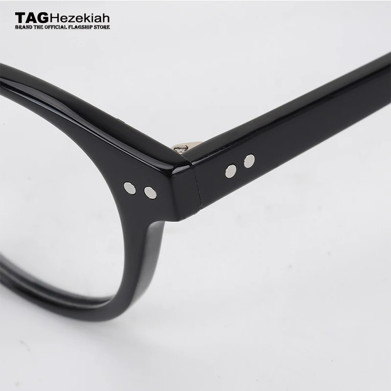 Бренд TAG Hezekiah, оптический Ретро оправа для очков для мужчин и женщин, винтажные очки с прозрачными линзами, Oculos Feminino Masculino