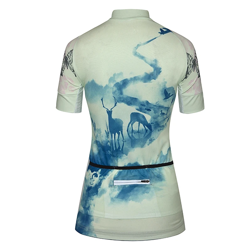 KEYIYUAN Cycling Spring Summer Short Sleeve Women's Clothing Mountain Bike Riding Shirt Sunscreen Breathable Outdoor Sportswear | Спорт и