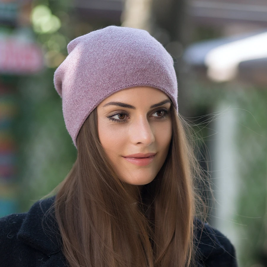 ZJBECHAHMU Шапки мода весна Skullies шапочки шляпу для Для Женщин Девочка Зима хлопок Gorras
