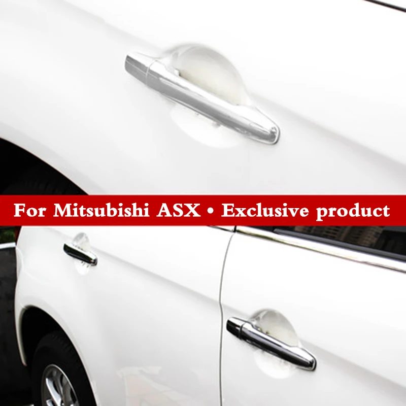 Наклейка на ручку для Mitsubishi ASX Lancer 2011 2012 2013 2014 2015 2016 2018 2020|Внешние дверные ручки| |