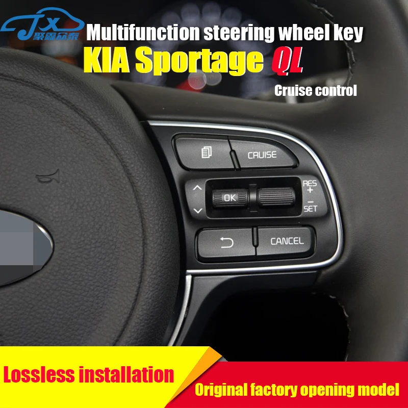 Круиз контроль на руль для Kia Sportage QL 2016 2017 правый переключатель 96720 D9010|Рулевые