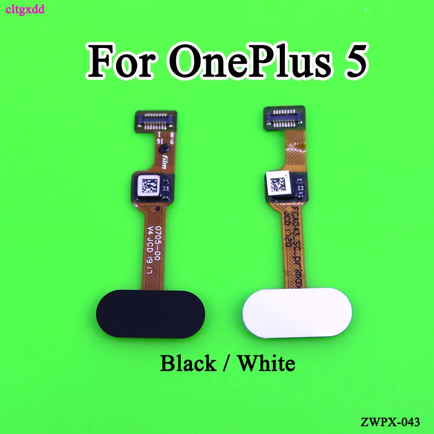

cltgxdd For OnePlus 5T One Plus5 T Home Key Button Flex Cable ID Fingerprint Sensor Flex Cable Connector