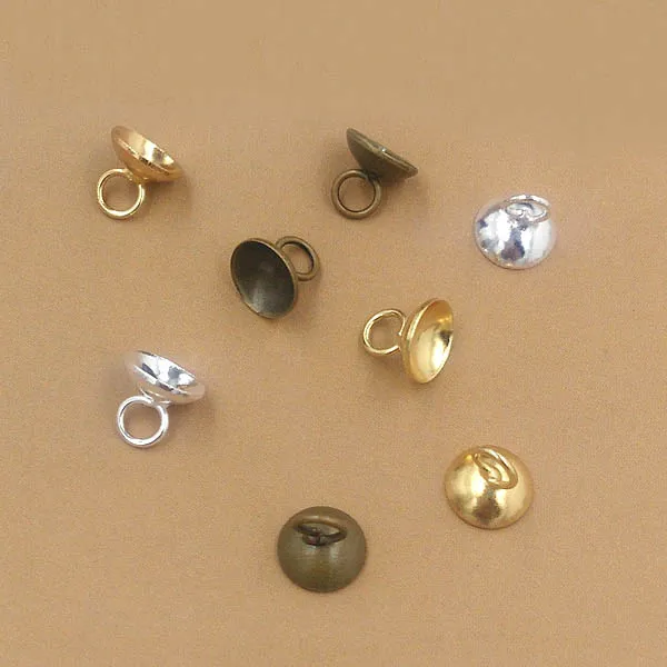 Латунные наконечники бусы с разноцветным покрытием 6 мм 8 | Украшения и аксессуары