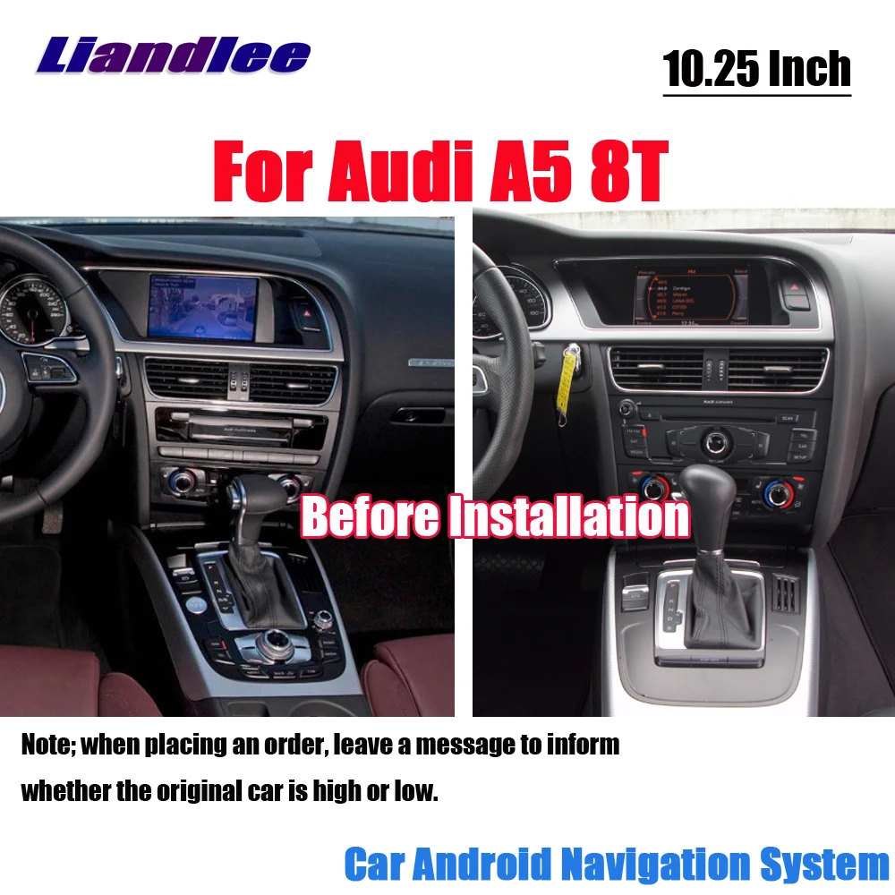 Liandlee Android для Audi A5 8 T 2007~ автомобильный стиль Carplay Зеркало Ссылка плеер камера экран карта gps-навигатор