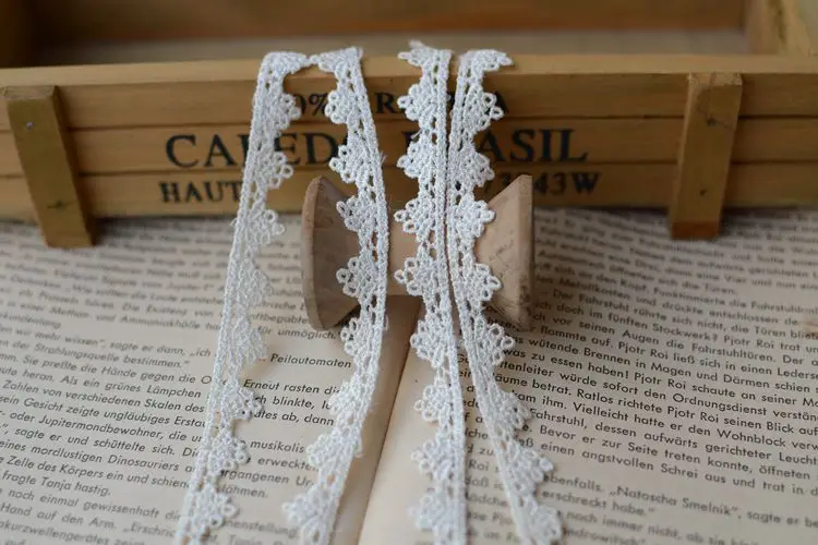 Аксессуары сделай сам бежевое кружево растворимое Кукольное | Дом и сад