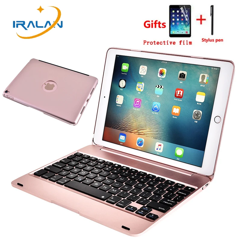 Для iPad Air 2 A1566 A1567 Pro 9 7 дюймовый беспроводной Bluetooth чехол для клавиатуры роскошный