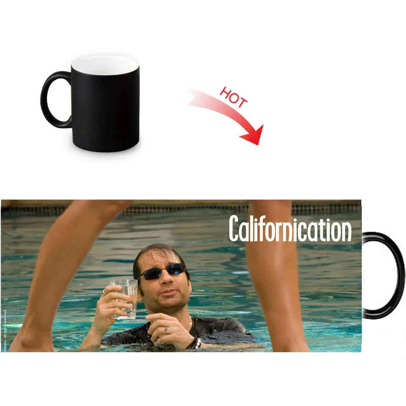 Пользовательские фото Волшебные кружки Californication тепломеняющая кружка 350 мл/12