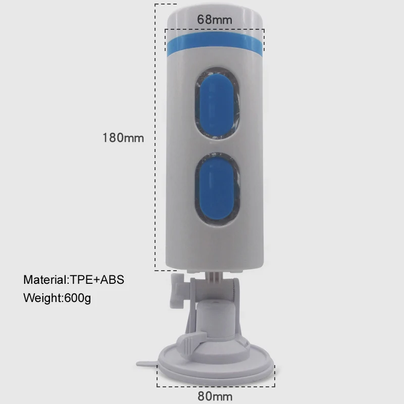 Карманный Мужской мастурбатор с чашкой регулируемый всасывающий Балан