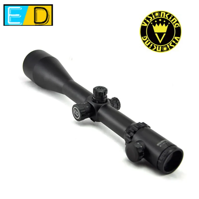 

Visionking 4-48x65 ED Sniper Riflescopes Long Range Hunting Aim Optical Sight Red Illuminatied Laser Scope For .308 .30-06 .50