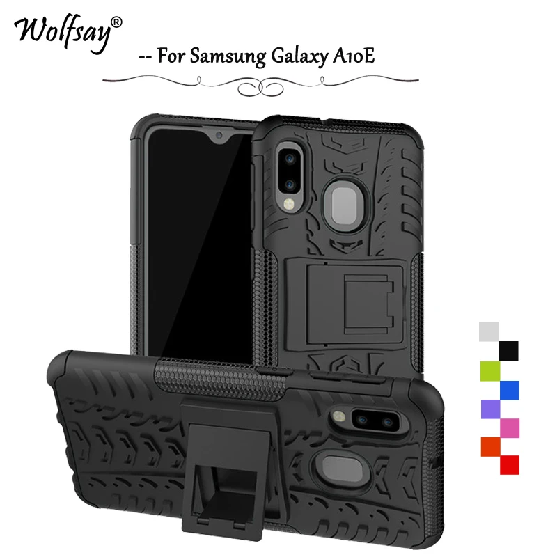 

Чехол для Samsung Galaxy A10E, противоударный армированный резиновый ЖЕСТКИЙ чехол-бампер для телефона Samsung Galaxy A10E, задняя крышка для Samsung A10E, чехол