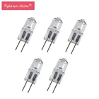 10 шт., галогенные лампы G4, 12 В переменного тока, 5 Вт, 10 Вт, 20 Вт, 35 Вт, 50 Вт
