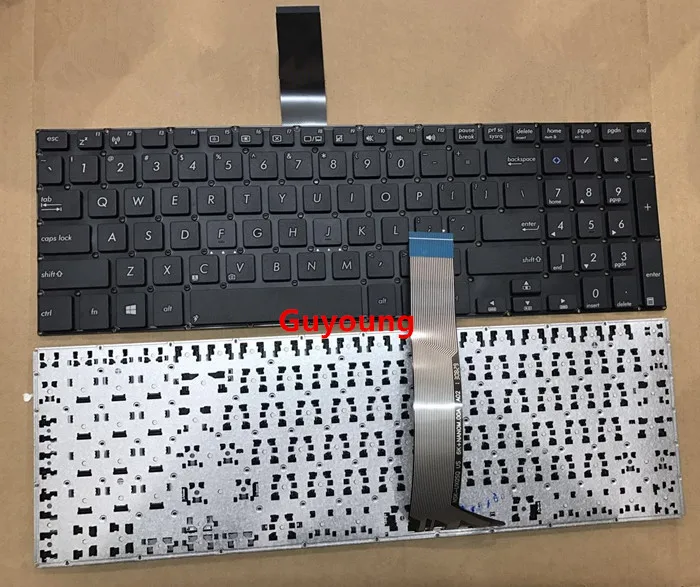 Клавиатура с английской раскладкой для ноутбука Asus VivoBook K551 K551L K551LA K551LB K551LN V551 V551LN