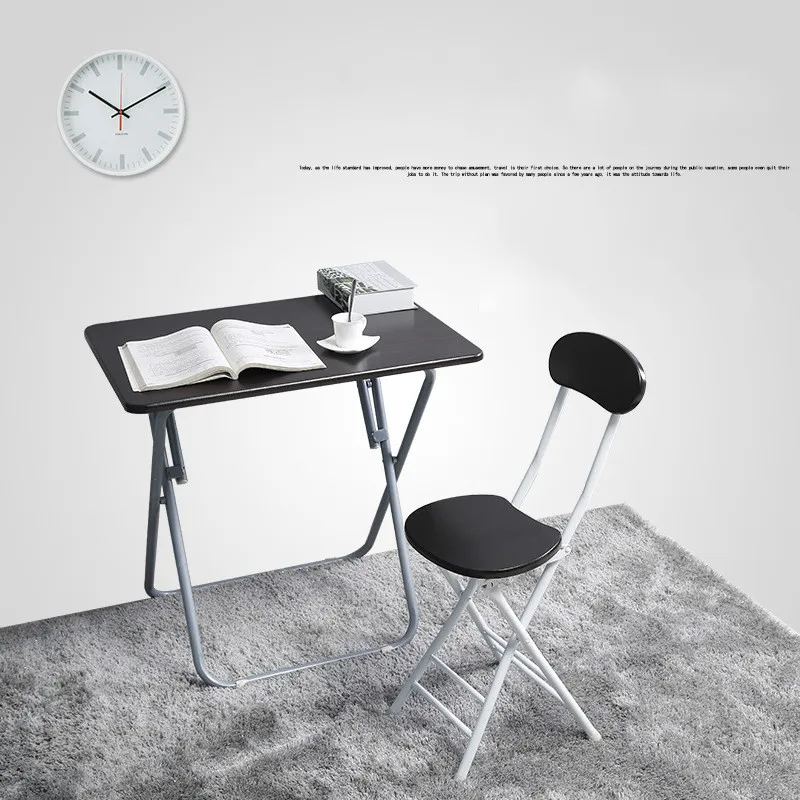 4 шт./лот складной стул модный обеденный стол портативный уличный современный