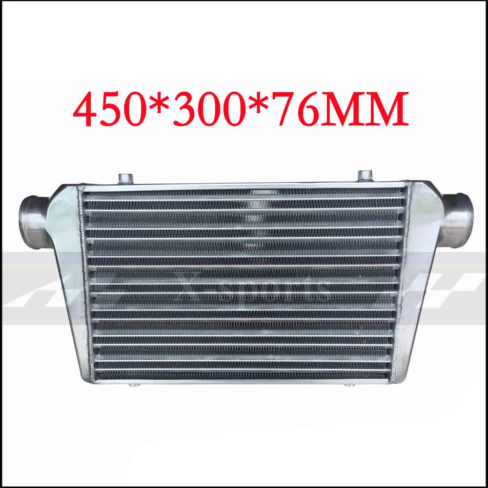 Автомобиль системы охлаждения Turbo Запчасти радиатор Intercooler спереди крепление Универсальный высокое качество Алюминий Серебро Core Body450* 300*76